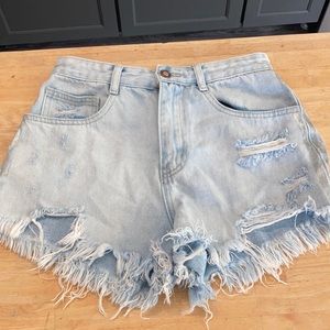 Jean shorts